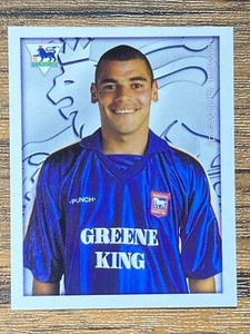 Fa Premier League Merlin 2001 Adesivo No.175 Jermaine Wright Ipswich Città