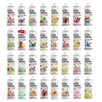 Vital Drink Zerop Mineraldrink Getränke Sirup Best Body Nutrition Konzentrat  - Bild 1 von 4