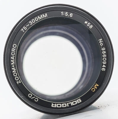 Soligor MC C/D Zoom + Macro 75-300Mm 1:5.6 - Imagen 1 de 4