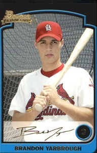 2003 (CARDINALS) Bowman Draft Gold #98 Brandon Yarbrough
