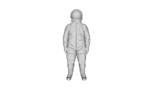 Printle S Homme 1295-Astronauta Hombre del Espacio Cosmonauta Figura para Dioramas Juegos de Tren - Imagen 1 de 11