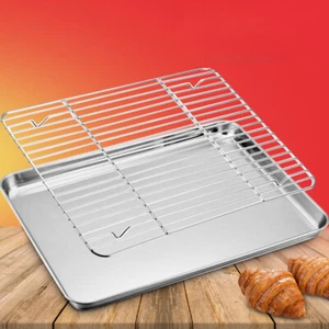 Cooling Rack Stainless Steamer Rack Baking Cooking Rack for Cooker Air Fryer - Picture 1 of 12