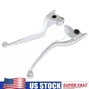 For Harley V-Rod VRSC 2006-2017 New Chrome Brake & Clutch Lever Set #42275-07A - Picture 1 of 7