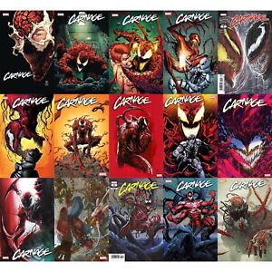 Carnage (2023) 1 2 3 4 5 6 Variants | Marvel Comics | COVER SELECT