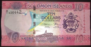 Solomon Islands 10 dollars 2017 UNC - Picture 1 of 2