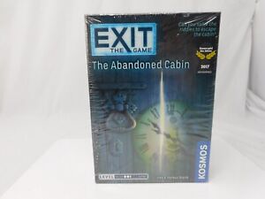 Exit The Game: The Abandoned Cabin, Escape Room Game 2016 Kosmos New
