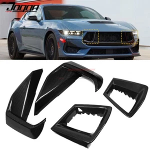 Parachoques delantero superior e inferior de carbono para Ford Mustang S650 GT 24+ - Imagen 1 de 11