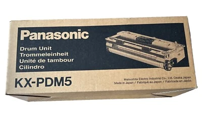Nuevo Cartucho de tóner Original Panasonic KX‐PDM5 Tambor KXPDM5 Caja Abierta Foto 1 de 3