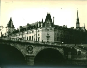Photo ancienne pont Saint Michel 75 Paris - Imagen 1 de 1