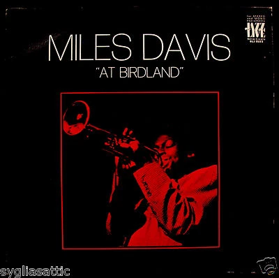MILES DAVIS-AT BIRDLAND-Rare Italian Import Jazz Album-SERIE CICALA #BLJ 8023 - Image 1 of 4