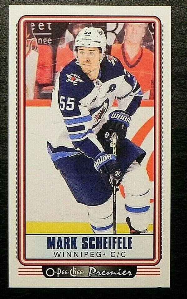 2021-22 21/22 O-Pee-Chee Premier Tallboys P-22 Mark Scheifele Winnipeg Jets - Image 1 of 2