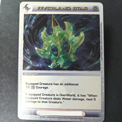 Riverland Star Super Rare Foil Battlegear Dawn of Perim 153/232 Chaotic TCG - Image 1 of 2