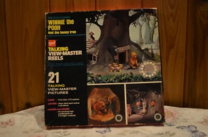 Vintage 1973 Winnie The Pooh and The Honey Tree GAF 3D Talking View Master Reels - Picture 1 of 3