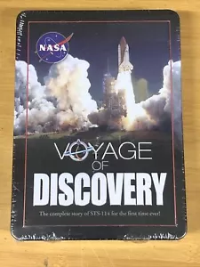 NASA DVD - Voyage of Discovery The Story of STS-114 3-DVD Set in Tin NEW SEALED - Picture 1 of 2