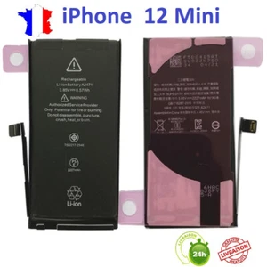 Batterie NEUVE + BANDES ADHESIVES + Kit outils pour iPhone 12 Mini  A2471 - Photo 1 sur 2