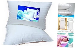 Toddler Pillow (2 Pcs)-Baby Pillow for Toddler Bed or Travel Pillow-The Only - Picture 1 of 7