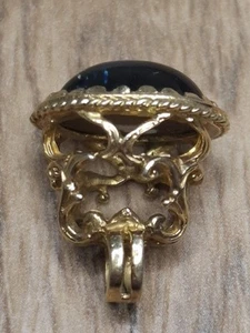 Colgante llavero vintage de plata de ley - Imagen 1 de 4