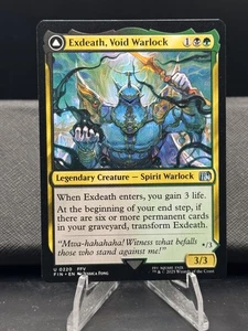 MTG - Final Fantasy - Exdeath, Void Warlock, 0220 - Double Sided, Non-Foil - Picture 1 of 2