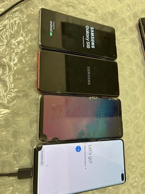 Samsung S10 128gb X4 Joblot - Image 1 of 4