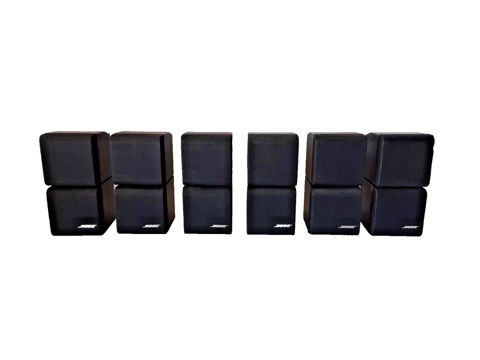 Lote de 6 - Altavoces Satelitales Bose Redline Double Cube Acoustimass Foto 1 de 4