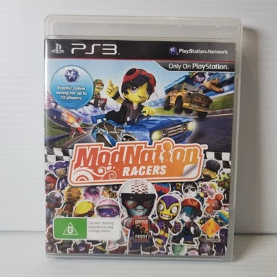 Modnation Racers PS3 Playstation 3 Sony Pal With Manual  - Image 1 of 4