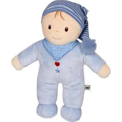 Schmusepuppe, hellblau - BabyGlück - Bild 1 von 4