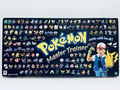 Hasbro Pokemon Master Trainer Game 1999 Edition *Empty Box Only* Replacement - Image 1 of 4