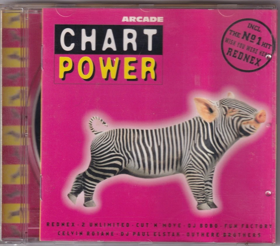 -0457- Chart Power - Rednex. Scooter, Strike u.a. -CD-nahezu neuwertig - Bild 1 von 2