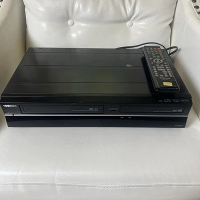 Toshiba DKVR60KU DVD Recorder VHS VCR Combo Player HDMI w/Remote SE-R0295 - Image 1 of 4