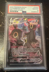 Pokemon Umbreon VMAX TG23 Brilliant Stars PSA 10 Gem Mint Alternate Art Trainer - Picture 1 of 2