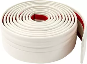 Flexible Wall Baseboard Molding Trim, Peel and Stick Wall Base Moulding Trim, 4" - Picture 1 of 7