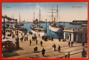 Postcard Fiume Mole Adamich 1915 (C 62) - Picture 1 of 2