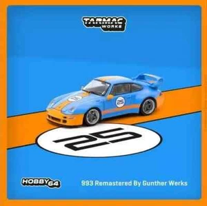 Porsche 993 Gunther Werks Gulf Theme *** Tarmac Works 1:64 Original Box - Picture 1 of 5