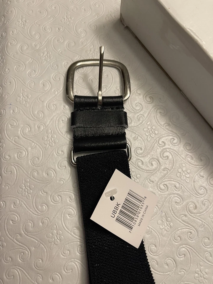 Champion Sports Elastic Uniform Belt Black Adult