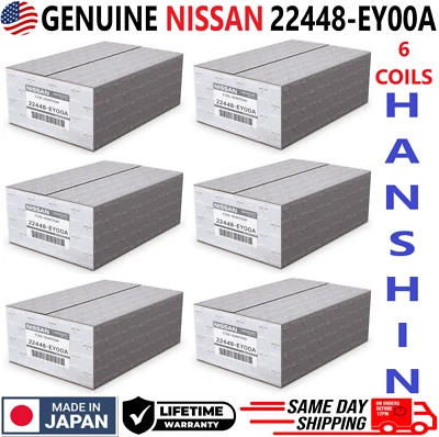 Bobinas de encendido x6 originales para Infiniti 2008-2017 y Nissan 3,7 L V6, 22448-EY00A Foto 1 de 4