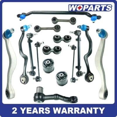 Front Suspension Kit Control Arm Tie Rod Ball Joint Fit for BMW E34 525 535 540 - Image 1 of 4