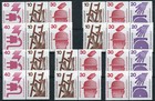 Bund Zusammendrucke postfrisch Zd W 47 - W 56 BRD Unfallverhütung C + D Mi. 54 €