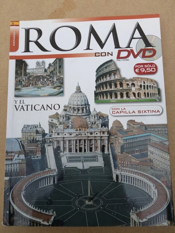 Roma y el Vaticano Libro con DVD - Imagen 1 de 1