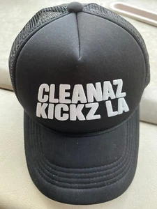 Black Cleanaz Kickz La baseball Cap one size fit all - Picture 1 of 5