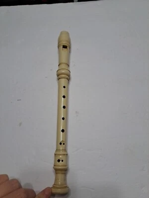 Soprano Recorder - Off White- 26 As Is - Image 1 of 4