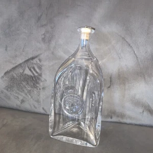 Erik Hoglund ~ Kosta Boda Sweden ~ Mid 20th Century Glass Decanter ~ The Bull - Picture 1 of 13