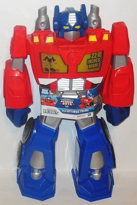 Figura Mattel/Playskool Transformers Epic Optimus Prime Heroes Rescue Bots 22"" Foto 1 de 4