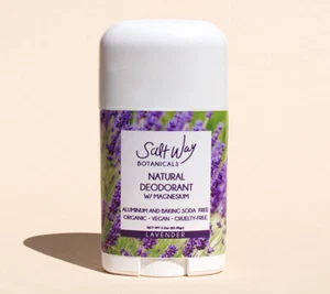 Coconut and Magnesium Natural Deodorant Lavender Aluminum-Free - Picture 1 of 2