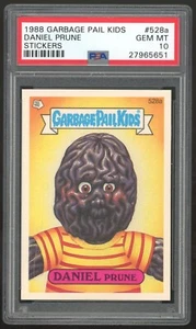 1988 Topps Garbage Pail Kids 13th Series #528a Daniel Prune PSA 10 GEM MINT - Picture 1 of 2