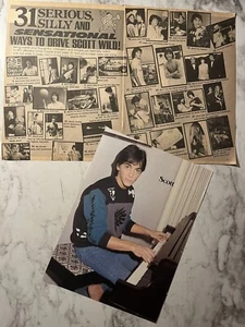 Scott Baio Pinup & Clipping From 80’s Teen Magazine. - Picture 1 of 4