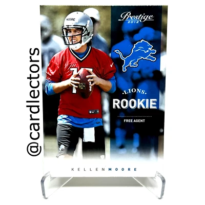 2012 Panini Prestige Football KELLEN MOORE #240 RC Rookie Card Detroit LIONS - Image 1 of 2