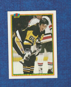 1990-91 Bowman Hockey # 204 Mario Lemieux