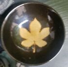 Exquisite Chinese Song Kiln Black Glazed Handmade Maple Leaf Tea Bowl