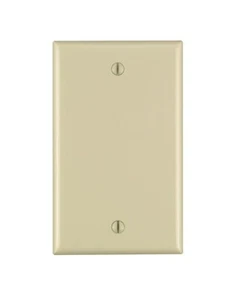 Leviton Boat Blank Electrical Cover Plate 001-86014  Beige Plastic - Picture 1 of 1