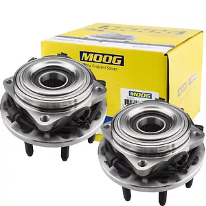 2PCS 4WD MOOG Front Wheel Hub Bearings For Ford F250 F350 F450 F550 515081 8-Lug - Bild 1 von 14
